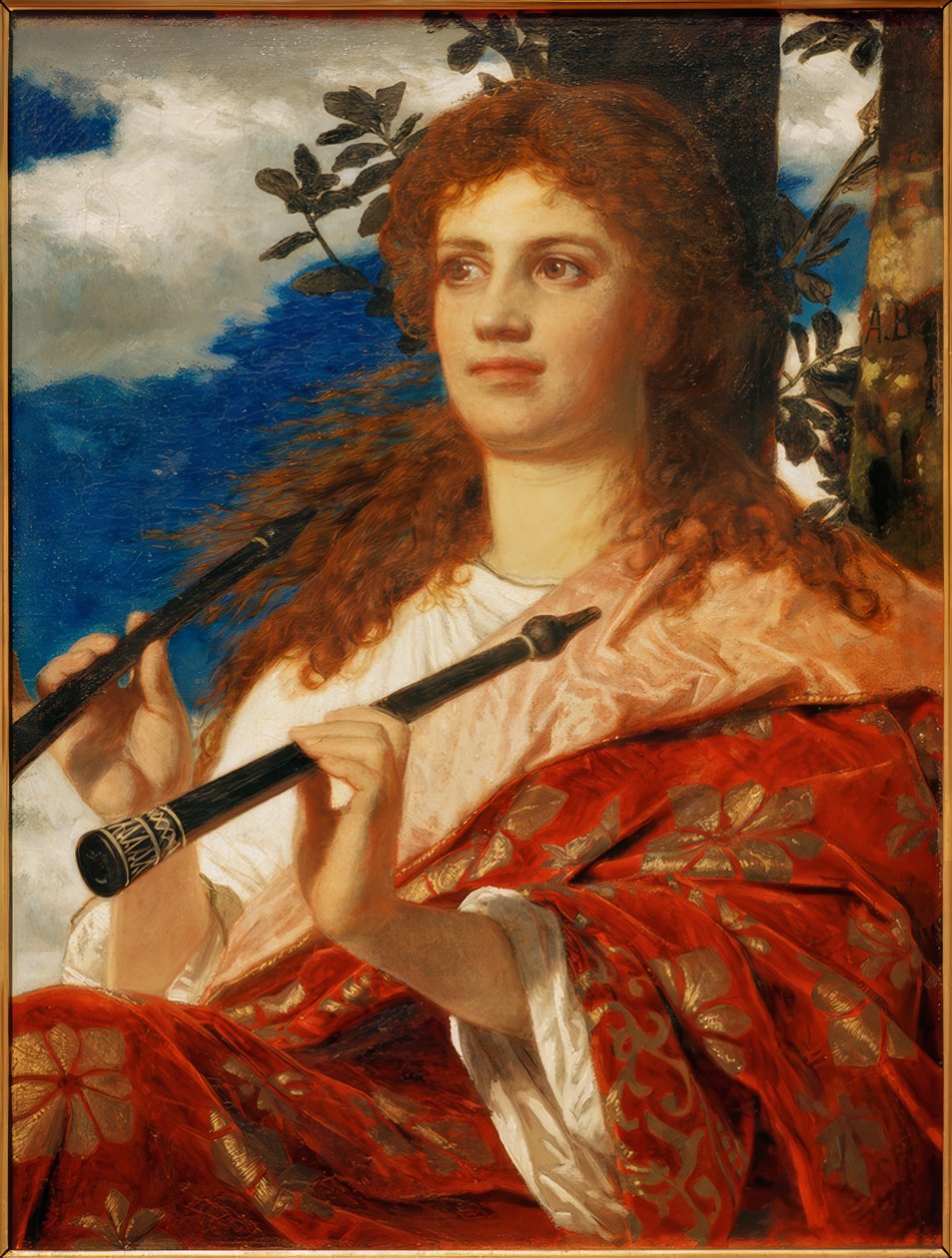 Musan av Anacreon av Arnold Böcklin