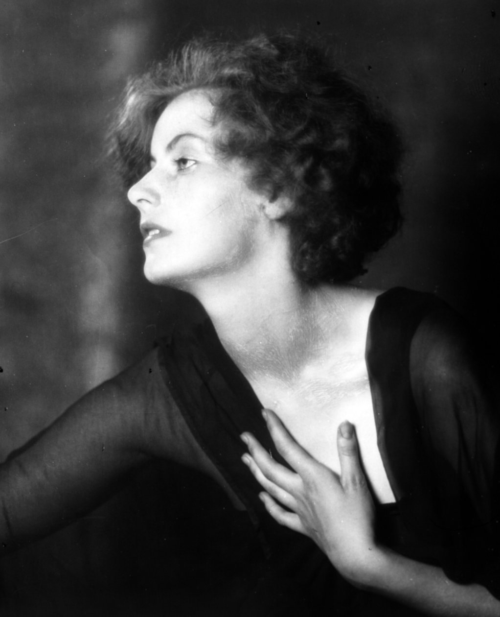 Greta Garbo, 1925 (svart foto) av Arnold Genthe