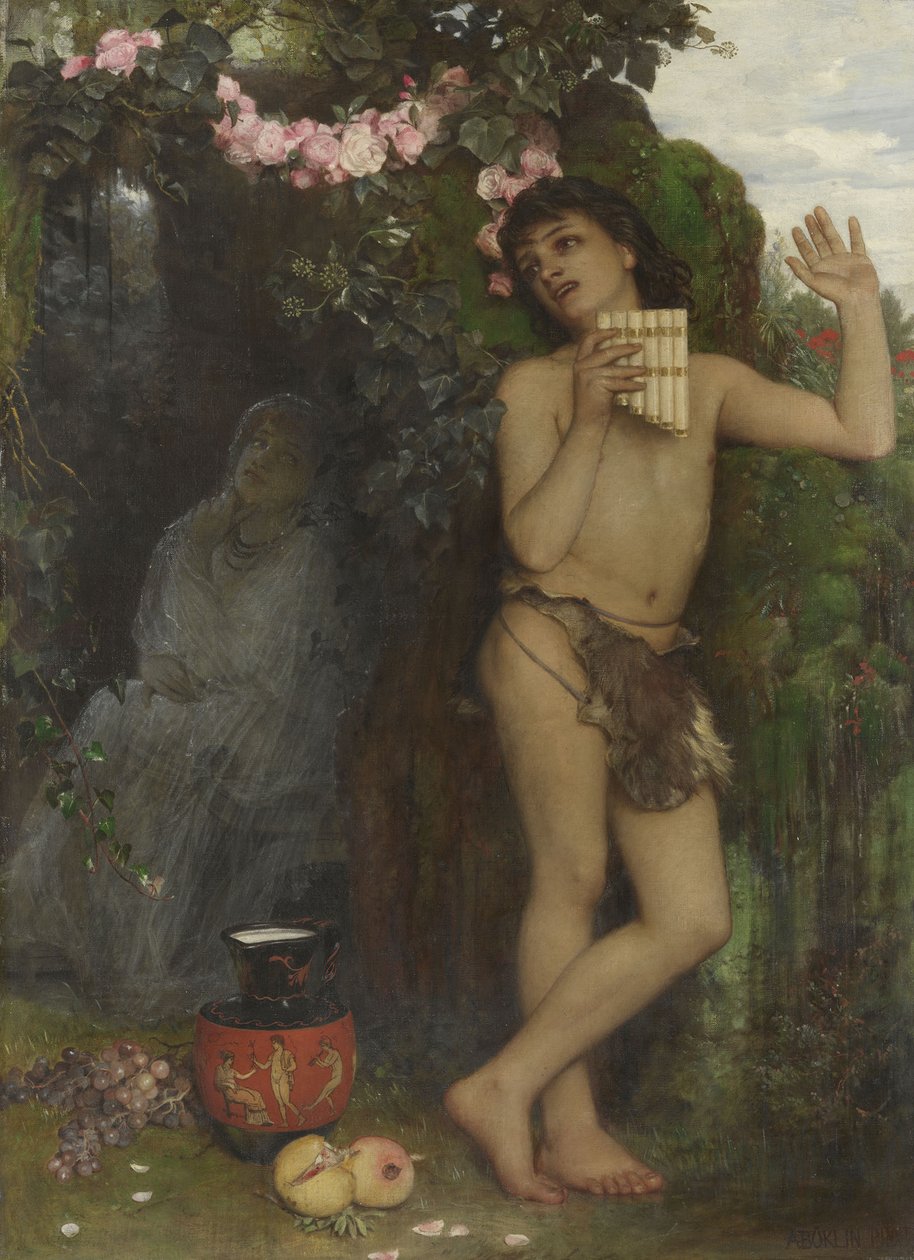 Herdens klagomål av Arnold Böcklin