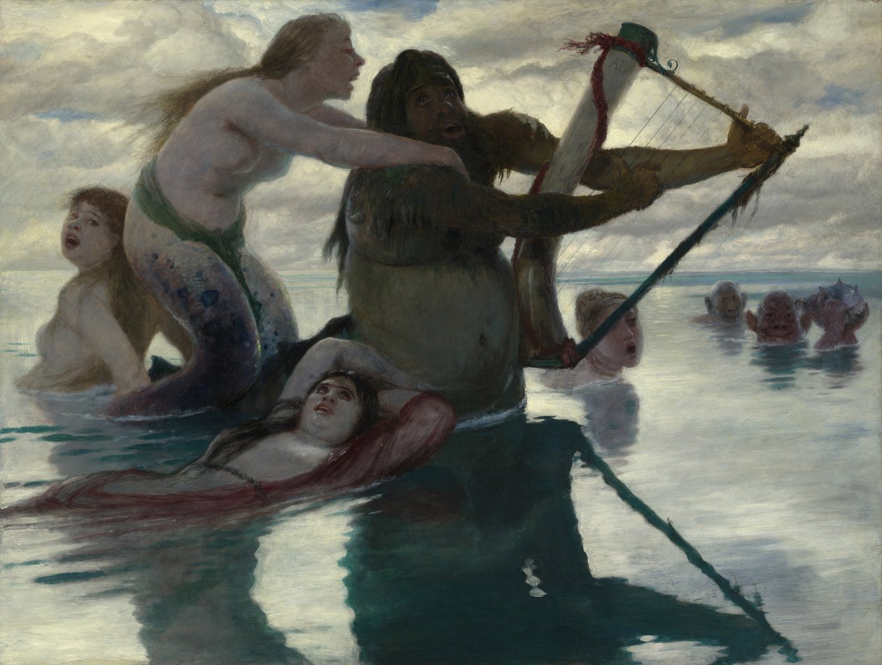 I havet, 1883 av Arnold Böcklin