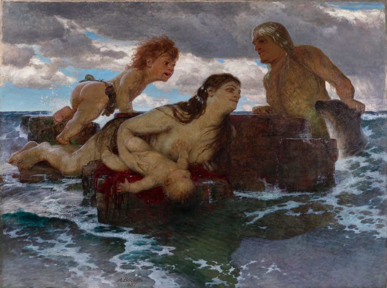 havsidyll av Arnold Böcklin