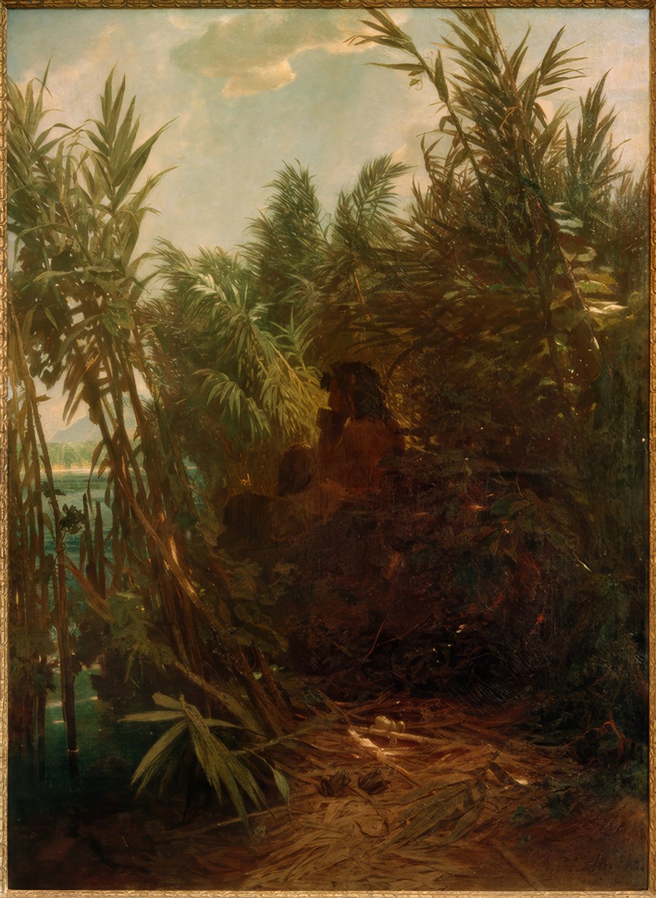 Pan i vassen av Arnold Böcklin