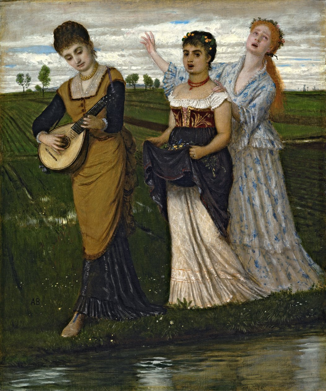 Vår (Vårens sånger) av Arnold Böcklin