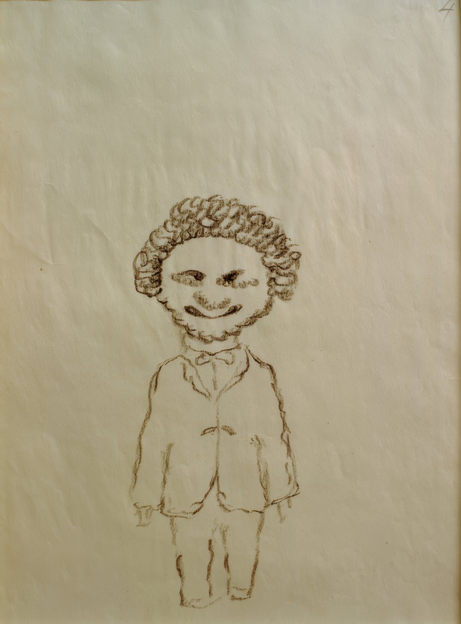 Karikatyr 4 av Arnold Schönberg