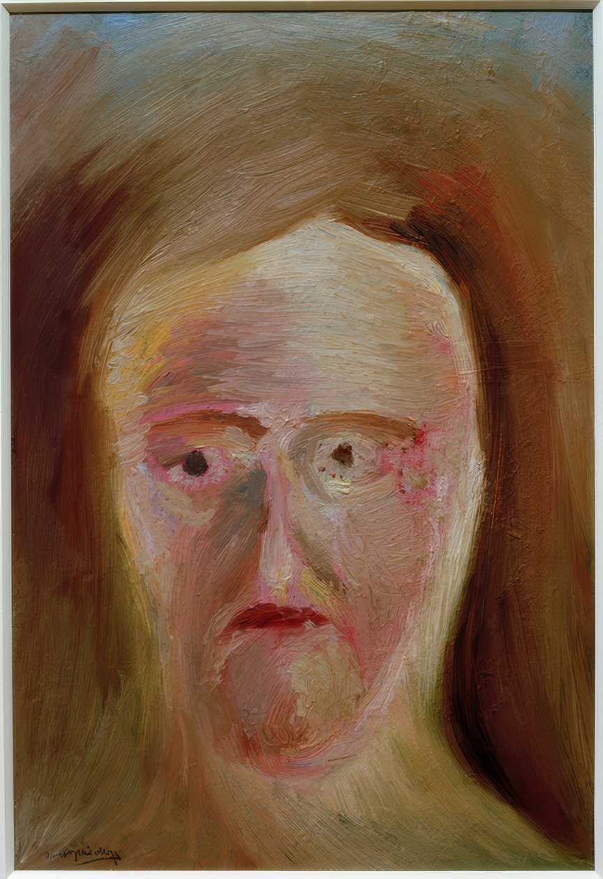 porträtt av Arnold Schönberg