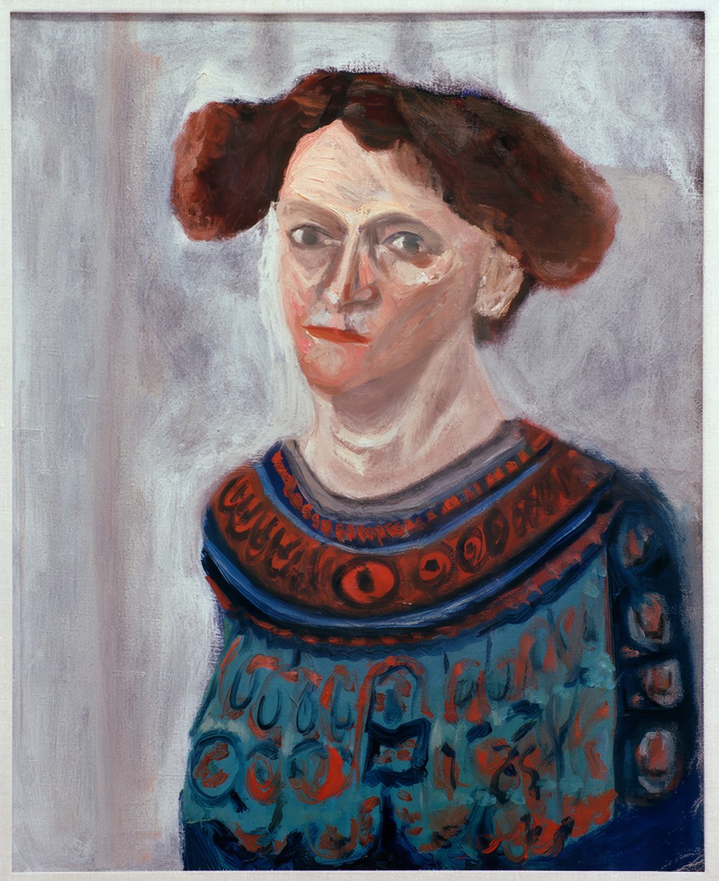 Porträtt av en kvinna av Arnold Schönberg