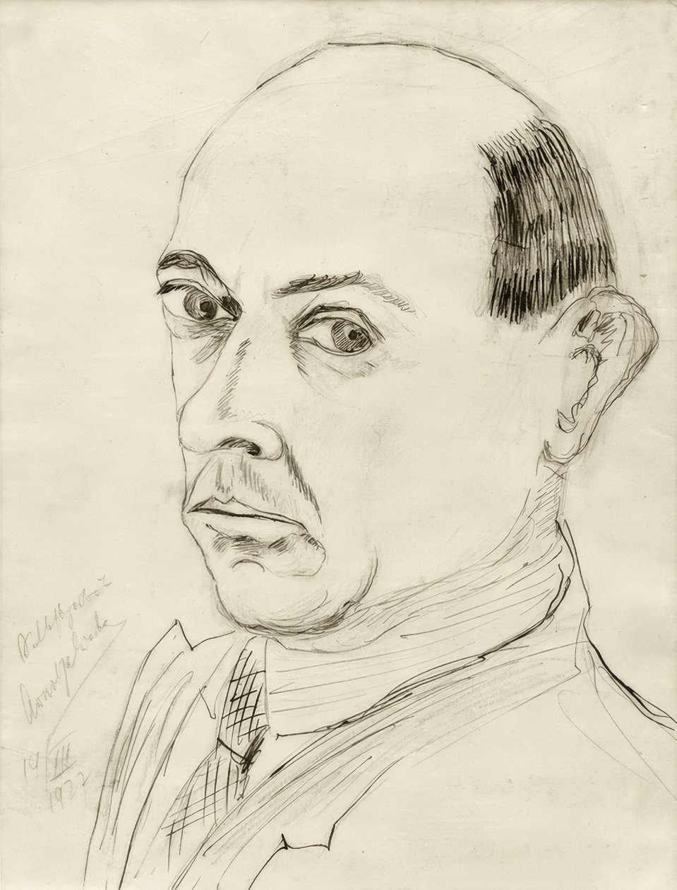 Självporträtt av Arnold Schönberg