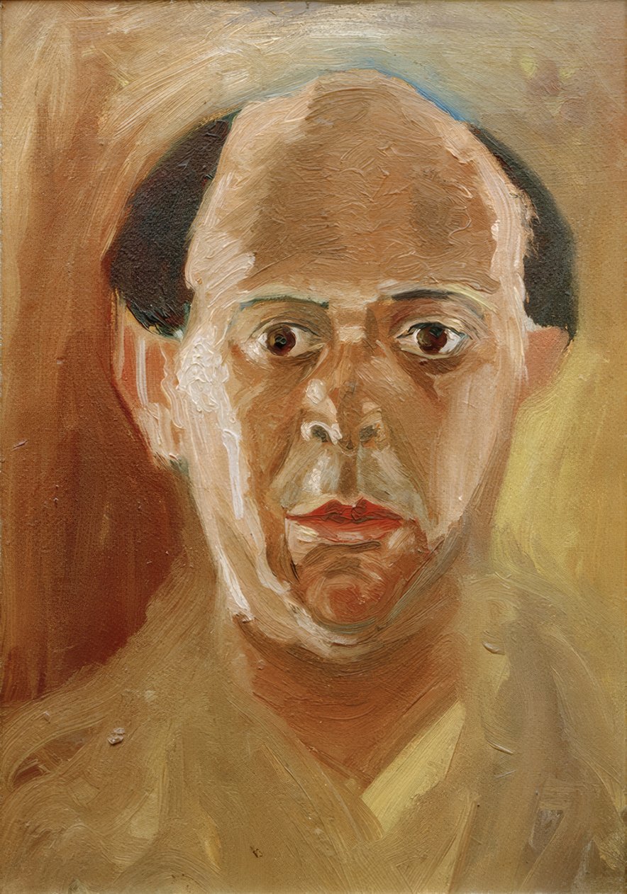 självporträtt av Arnold Schönberg
