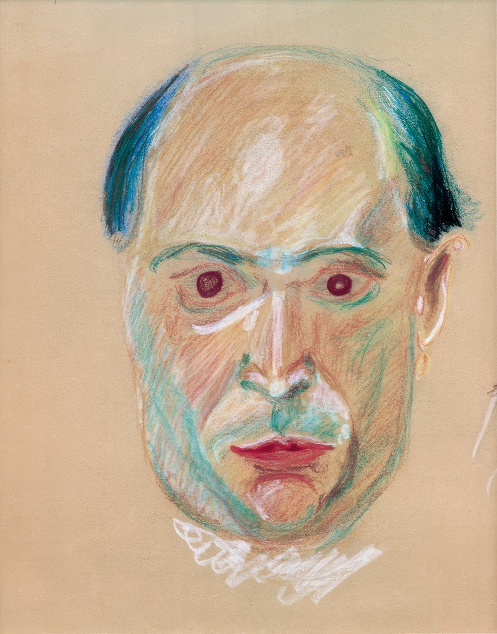 självporträtt av Arnold Schönberg