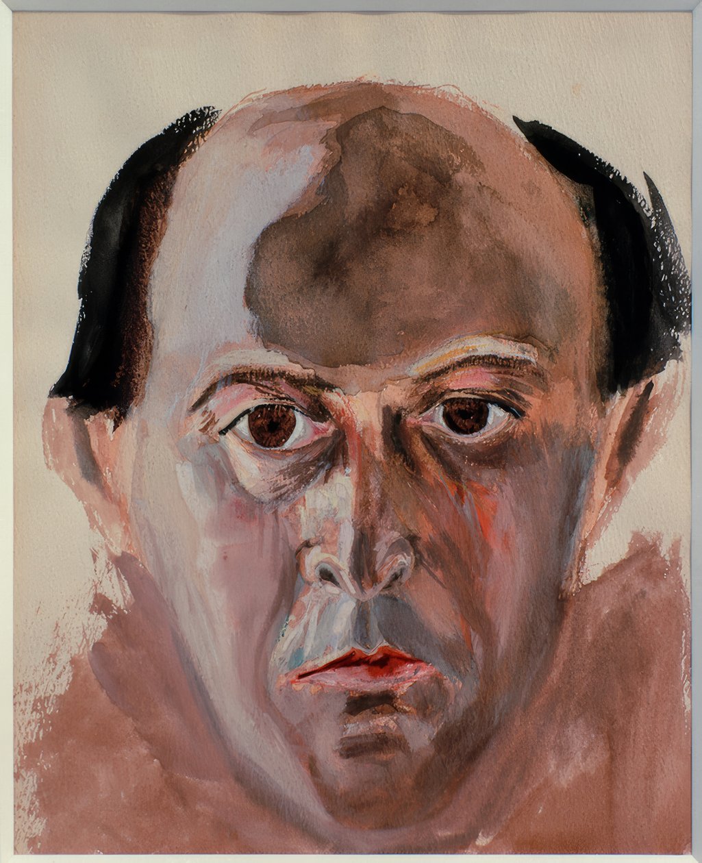 självporträtt av Arnold Schönberg