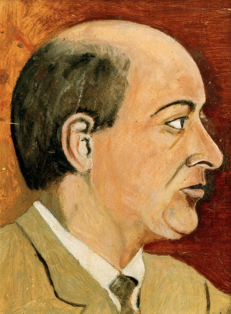 självporträtt av Arnold Schönberg