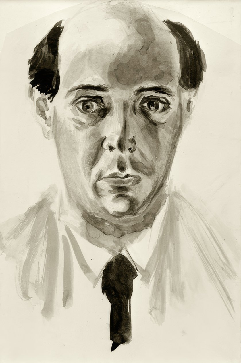 självporträtt av Arnold Schönberg