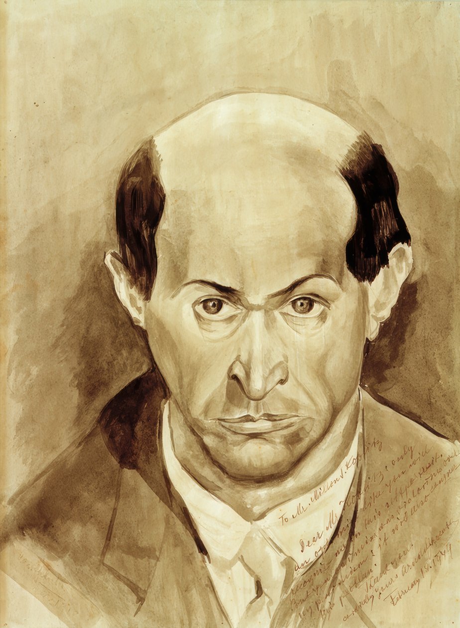 självporträtt av Arnold Schönberg