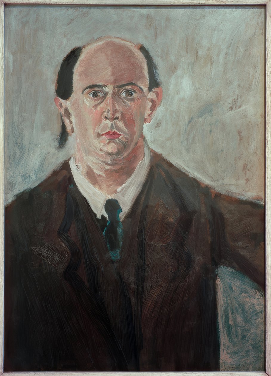 självporträtt av Arnold Schönberg