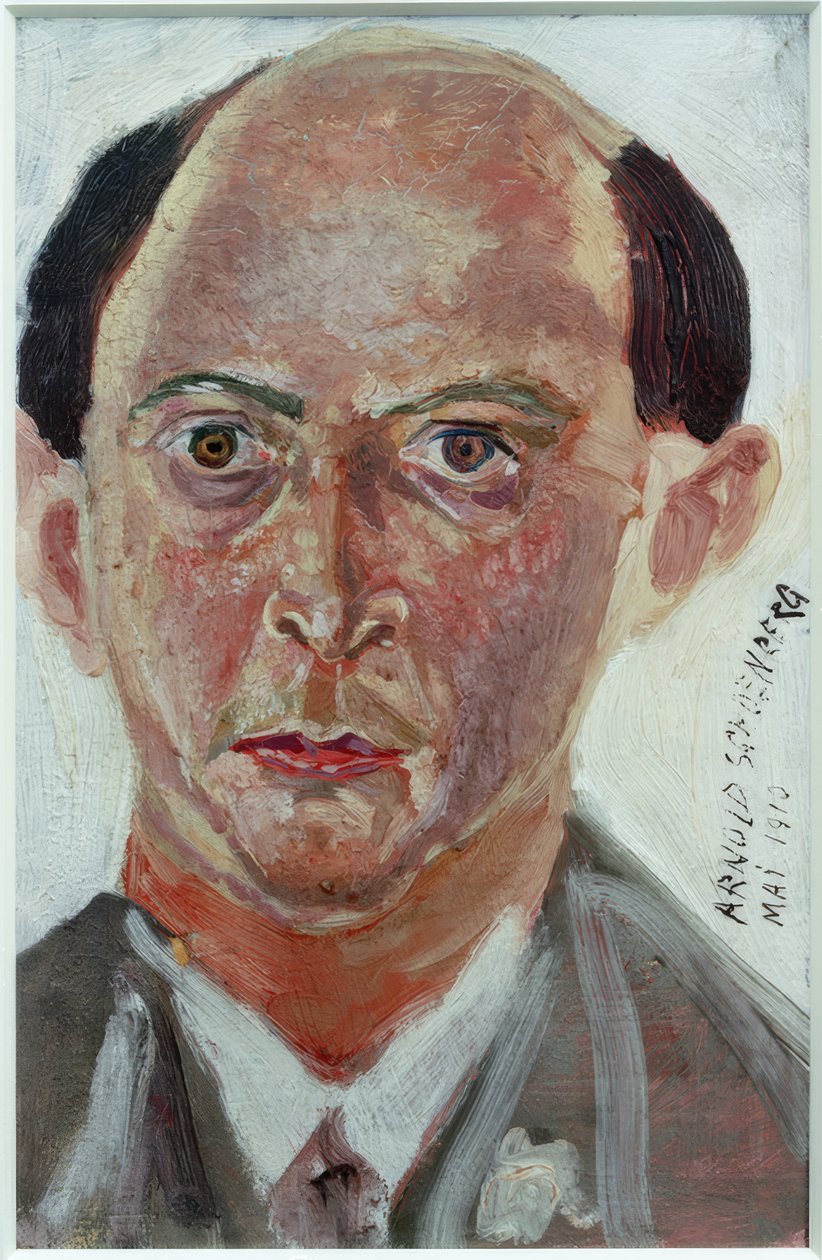 självporträtt av Arnold Schönberg