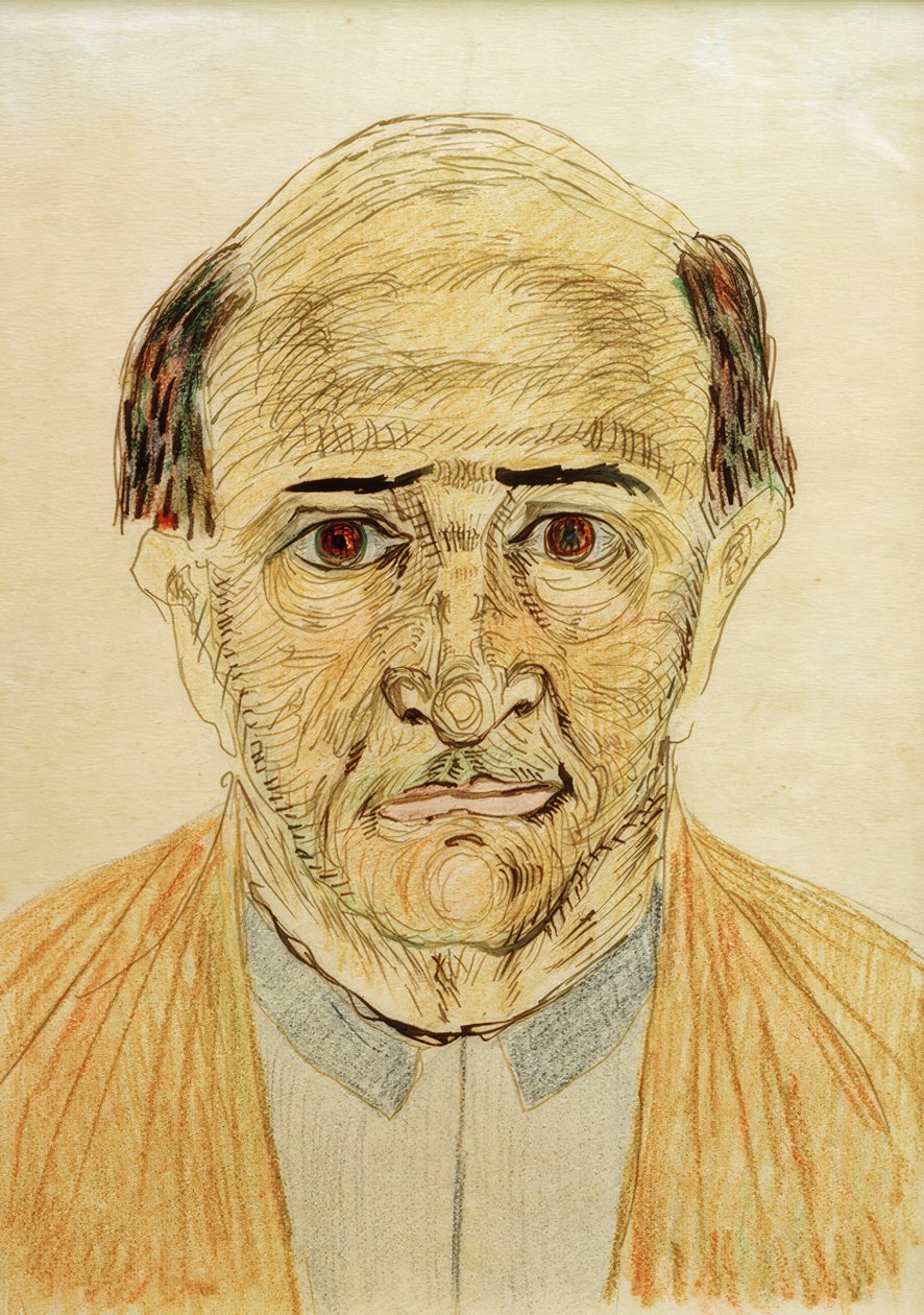 självporträtt av Arnold Schönberg