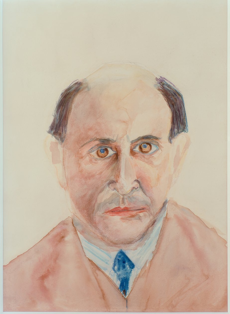självporträtt av Arnold Schönberg