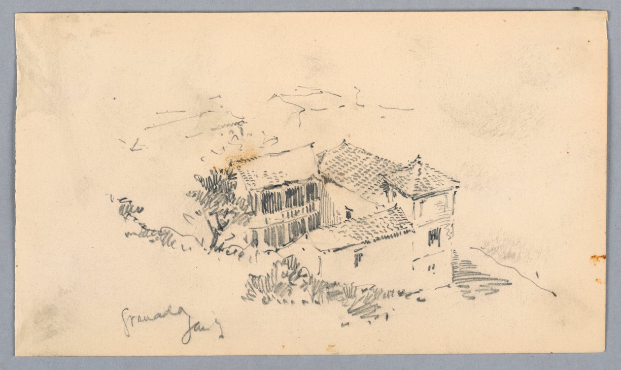 Innergård, Granada av Arnold William Brunner