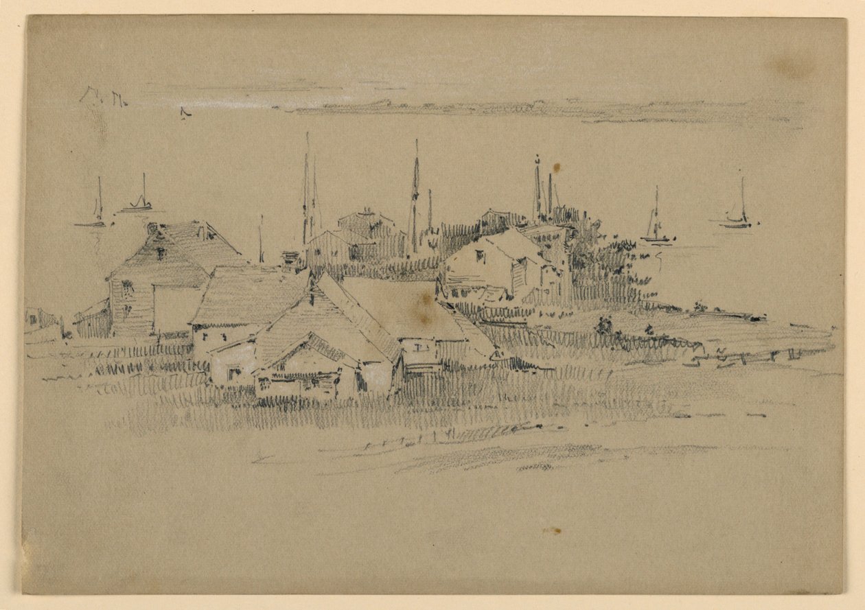 Fiskeby av Arnold William Brunner