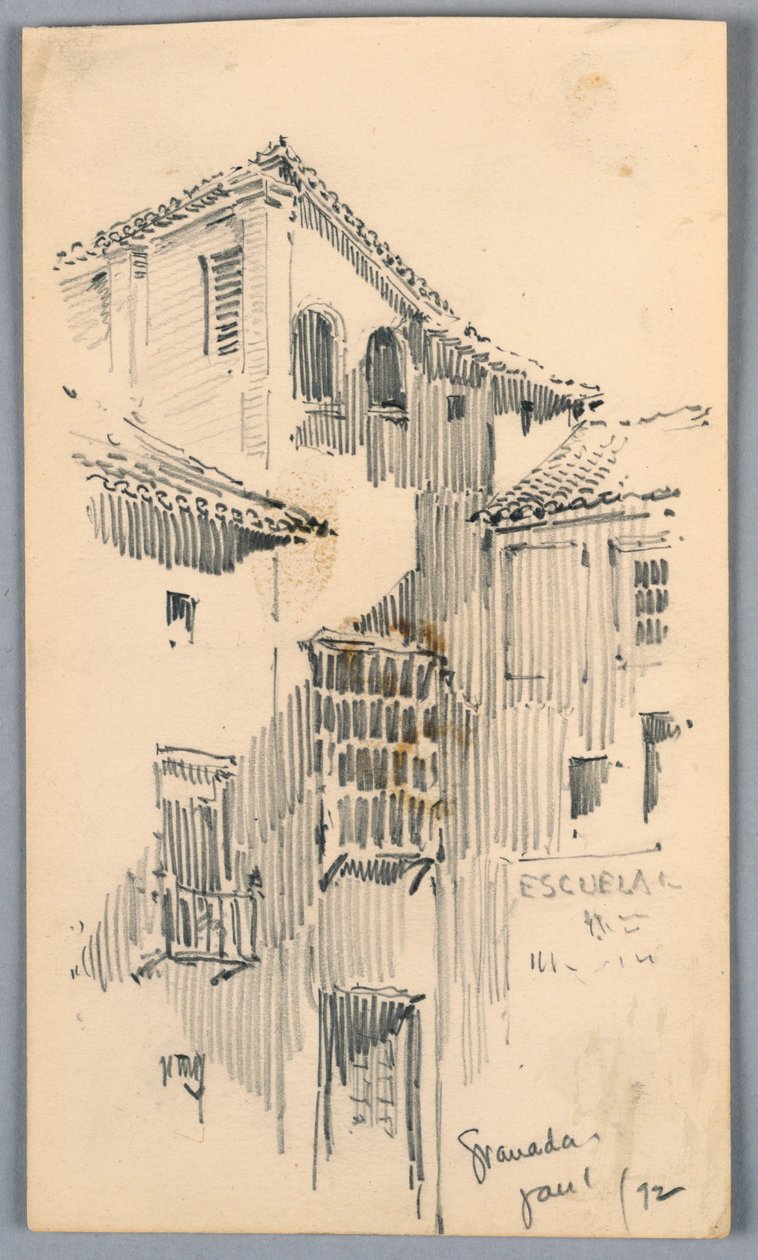 Hus i Granada av Arnold William Brunner