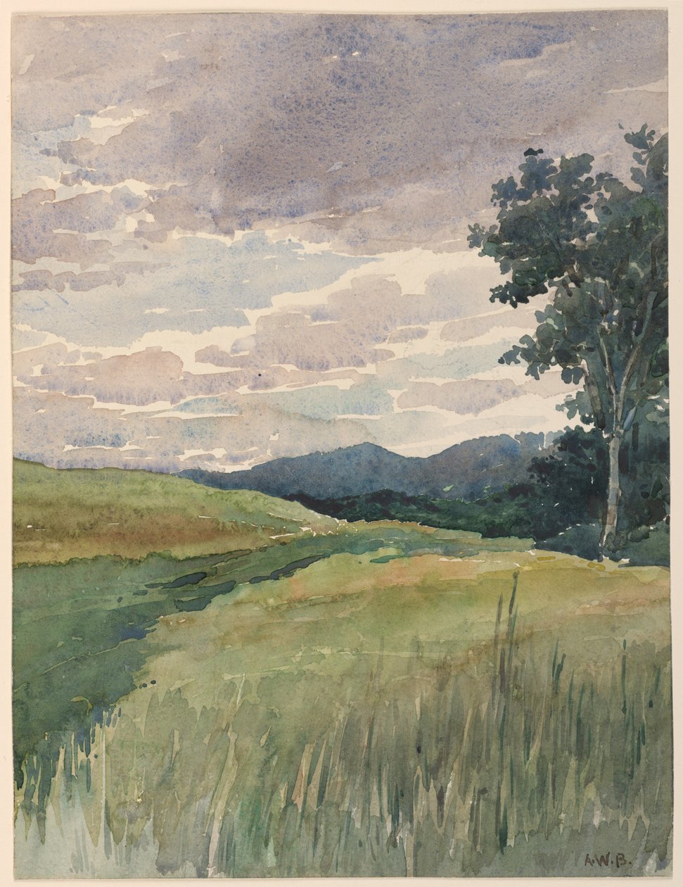 Landsbygdens landskap av Arnold William Brunner