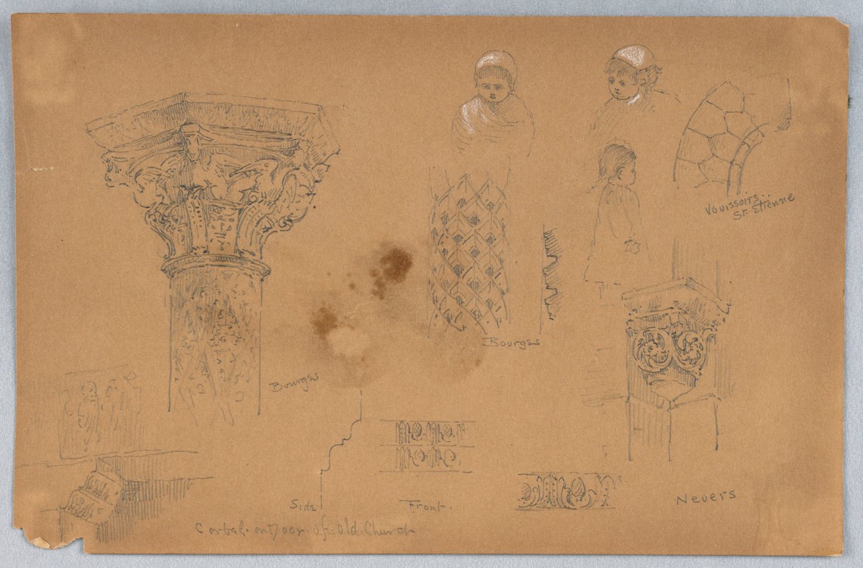 Nevers och Bourges av Arnold William Brunner