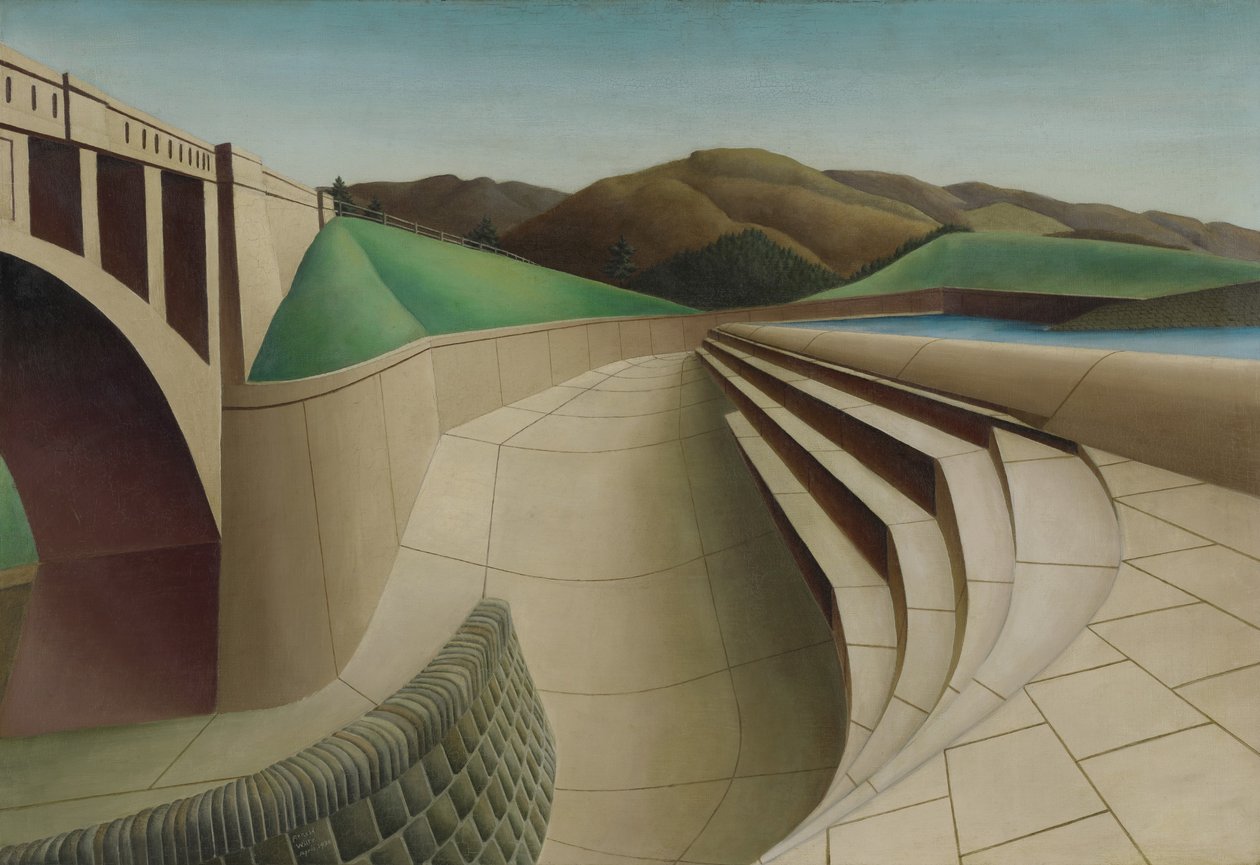 American Landscape, 1936 av Arnold Wiltz