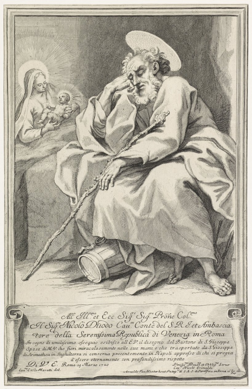 Sovande Joseph av Arnold van Westerhout