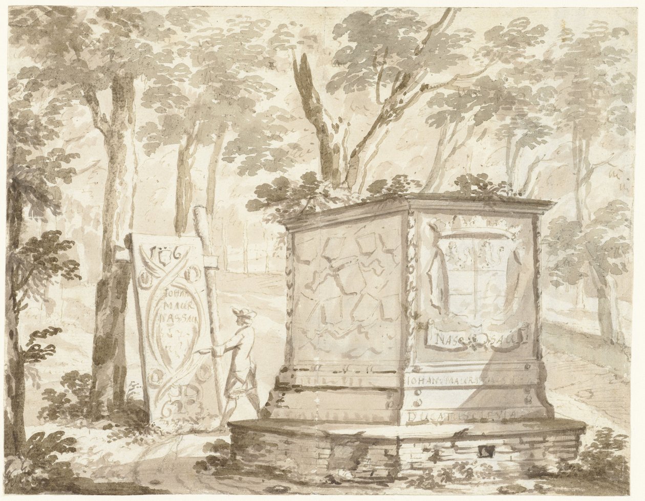 Johan Maurits van Nassau-Siegens grav i Kleve av Arnoud van Halen