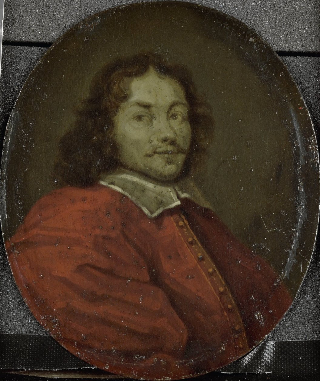 Porträtt av Matthijs Gansneb, kallad Tengnagel, poet i Amsterdam av Arnoud van Halen