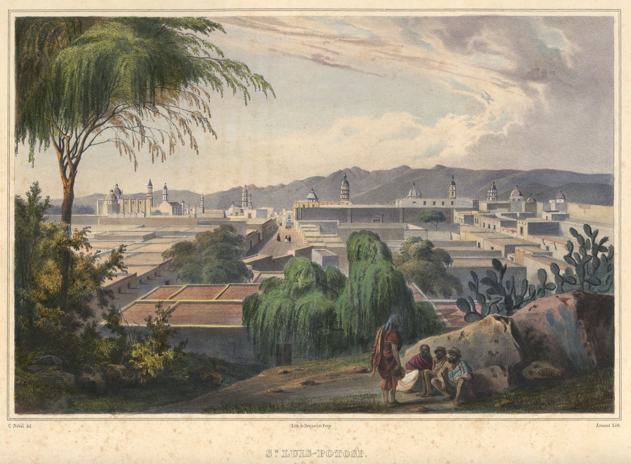 St. Luis-Potosí. View of San Luis Potosí, San Luis Potosí av Arnout