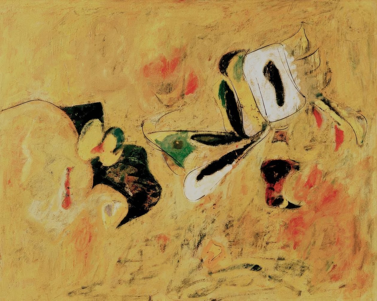 Äppelträdgård av Arshile Gorky