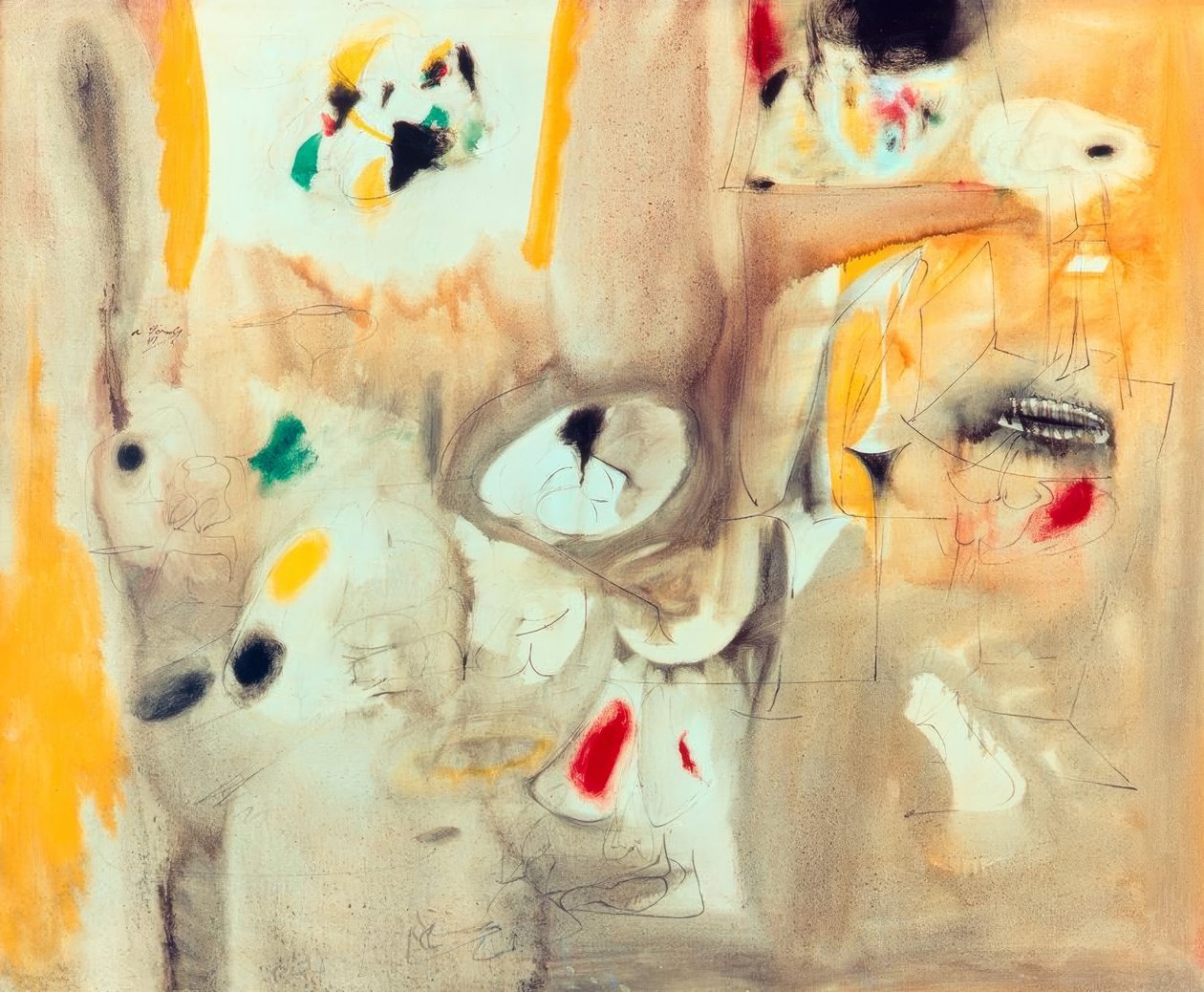 Göra kalendern av Arshile Gorky