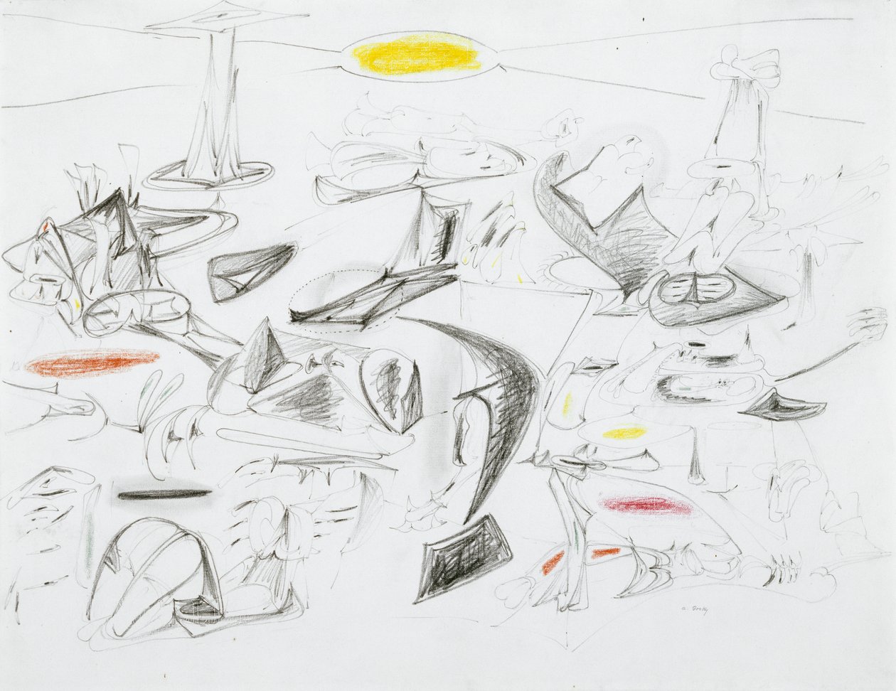 Virginia - Sommar av Arshile Gorky