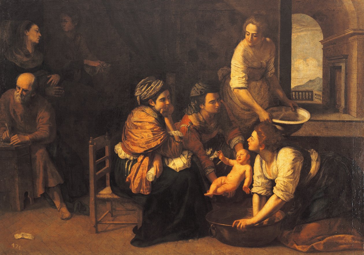 Johannes Döparens födelse av Artemisia Gentileschi