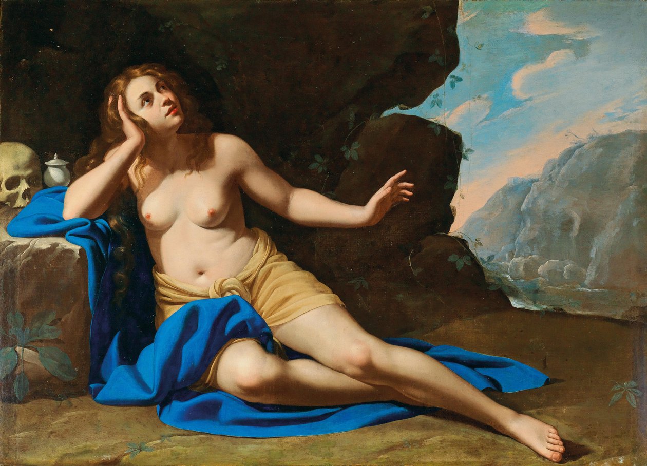 Sankta Maria Magdalena i extas, 1640-talet. av Artemisia Gentileschi