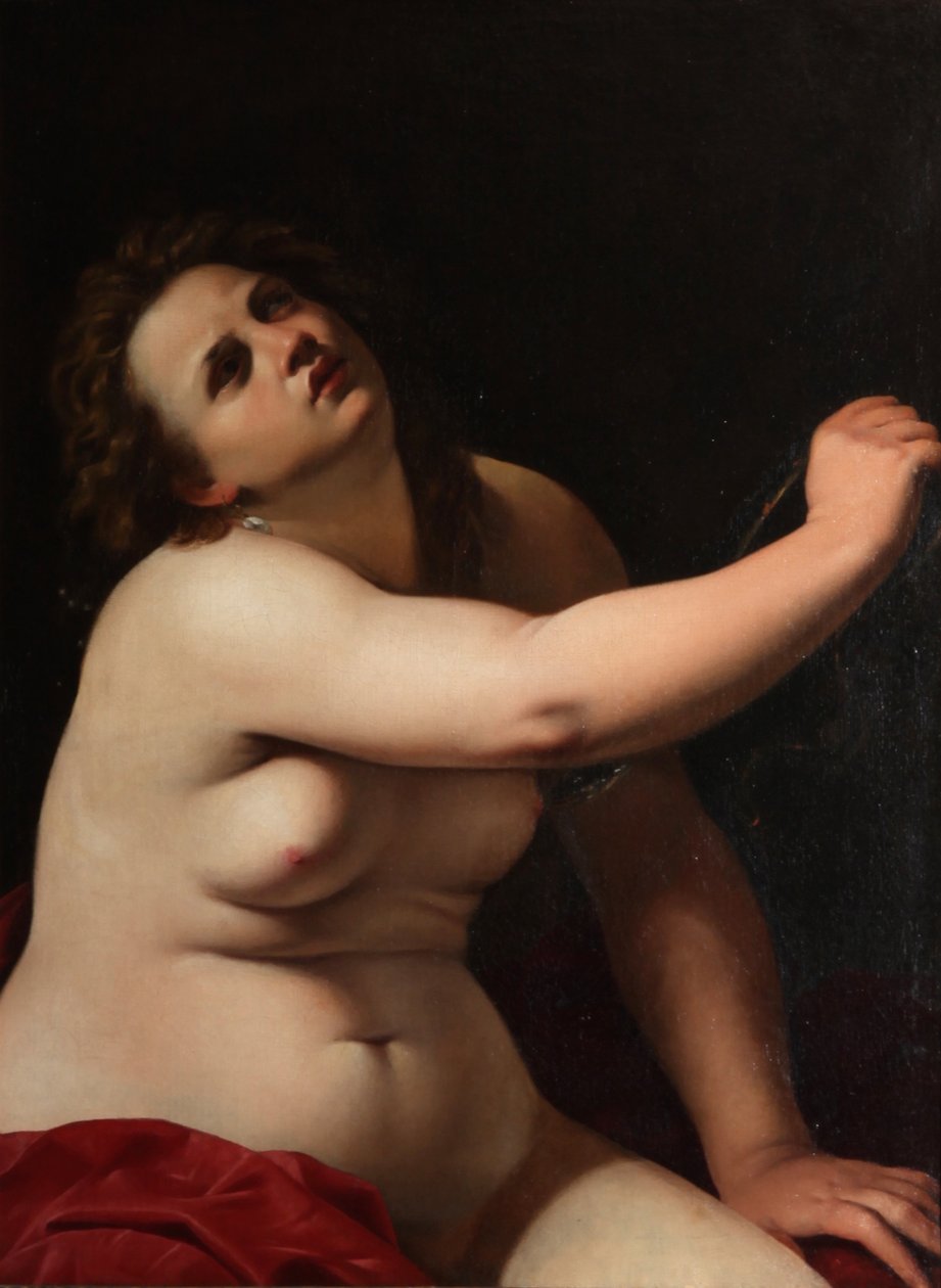 Kleopatras död av Artemisia Gentileschi