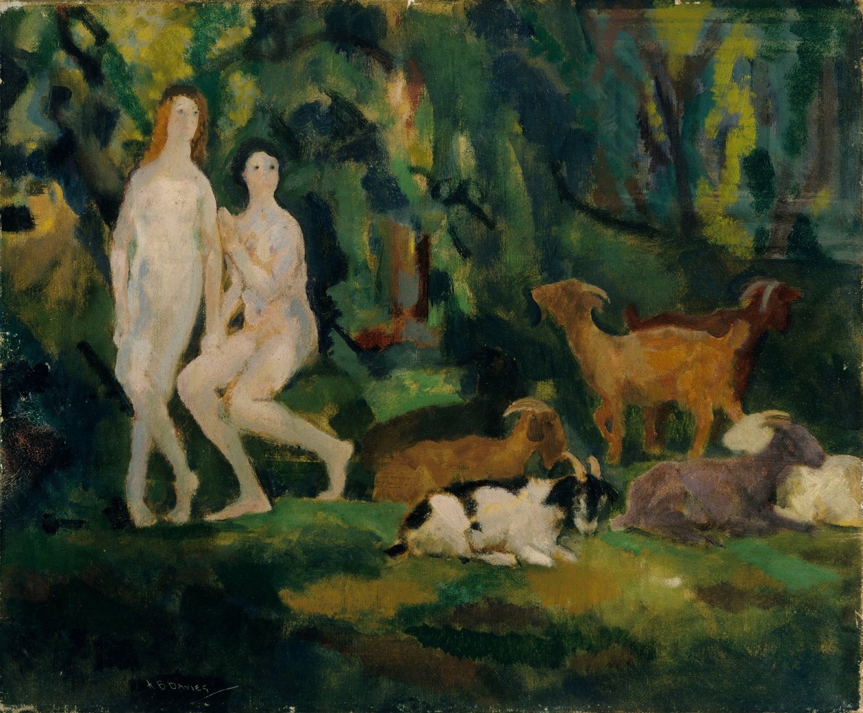 Daggdroppar av Arthur Bowen Davies