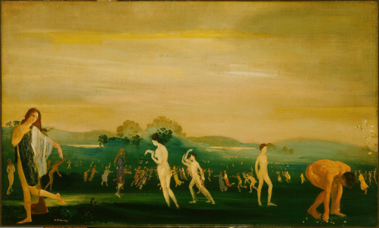 Elysian Fields  av Arthur Bowen Davies
