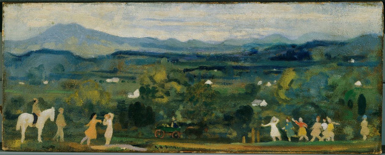 The Birth of the Green  av Arthur Bowen Davies
