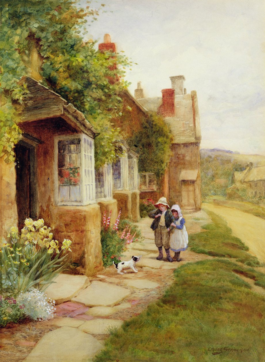 Broadway - Valpen av Arthur Claude Strachan