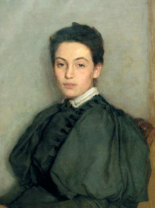  Portret Olga Fogarascher, logodnica pictorului av Arthur Vivian Couling