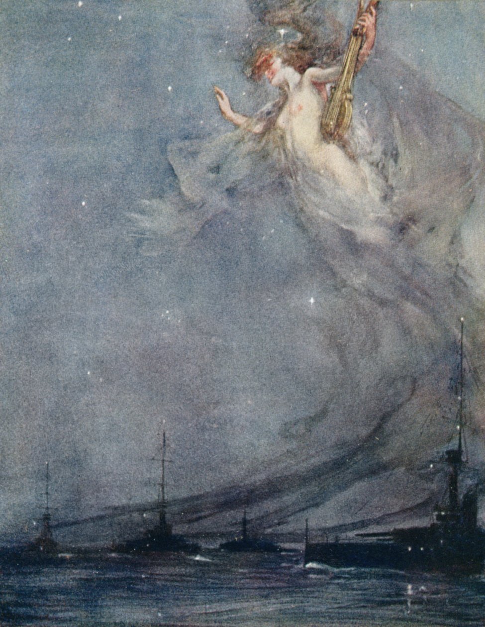 The Middle Watch, illustration från 