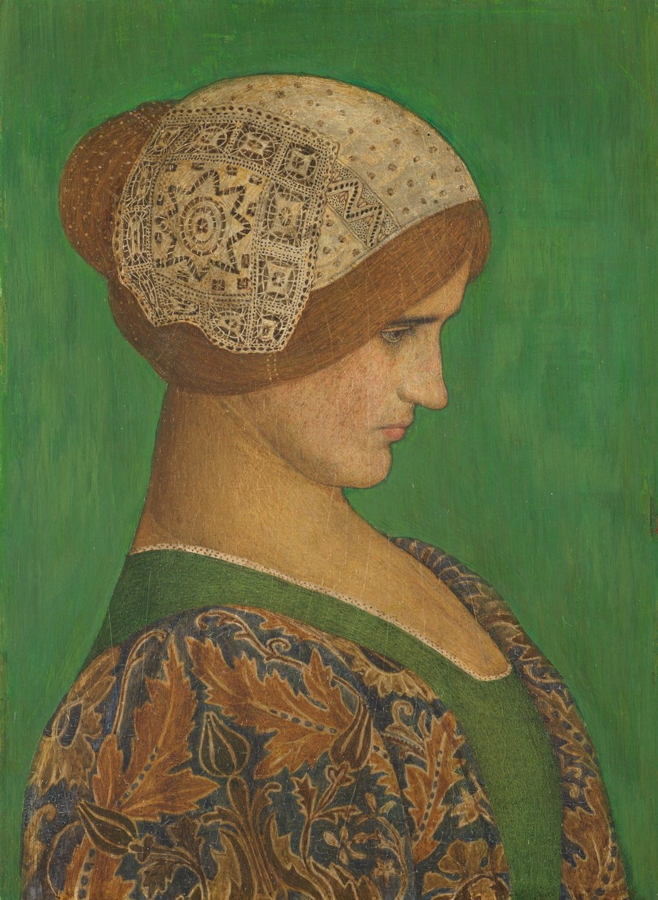 Georgie, 1898 (tempera på panel) av Arthur Joseph Gaskin