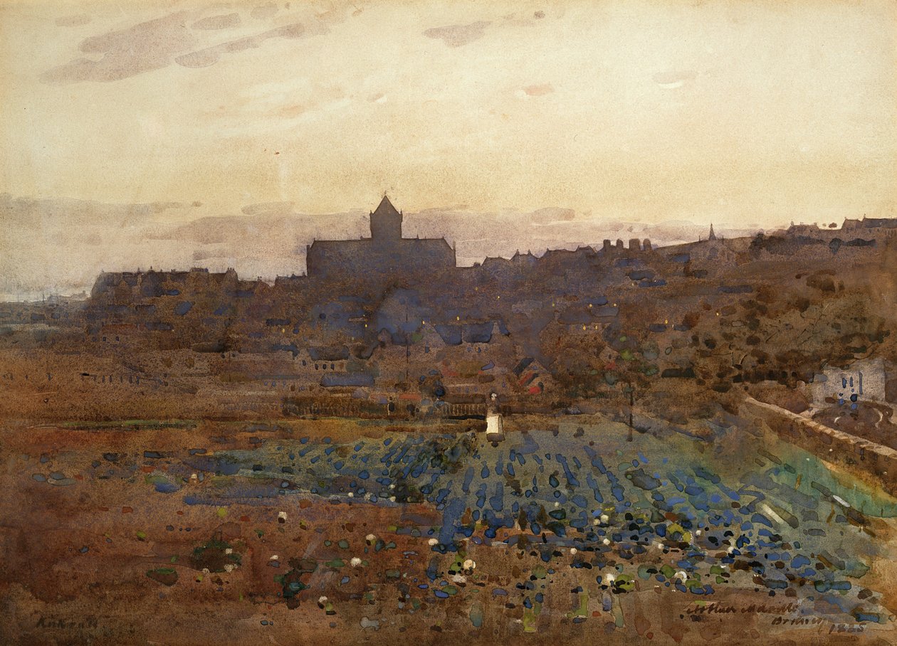 Kirkwall, Orkneyöarna, 1885 av Arthur Melville