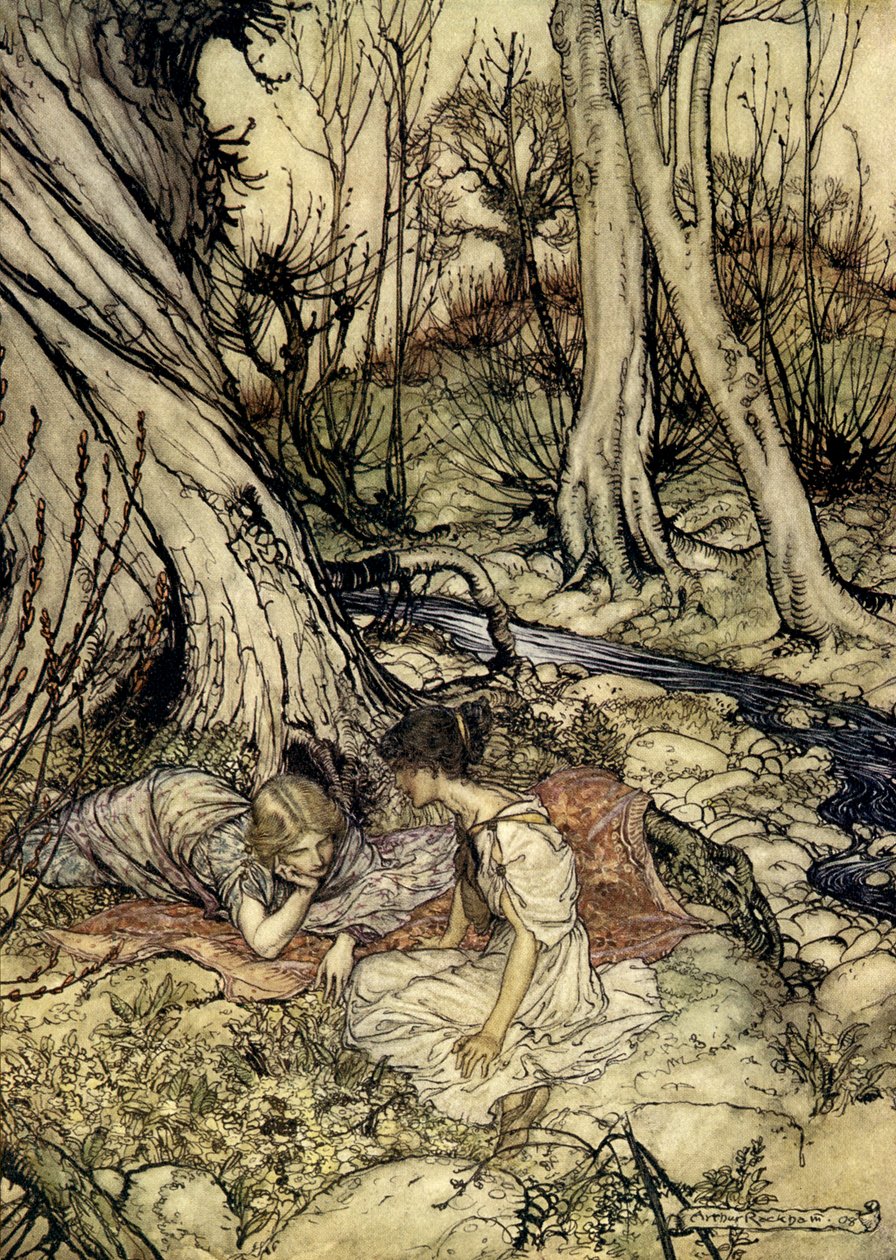 En midsommarnattsdröm av Arthur Rackham