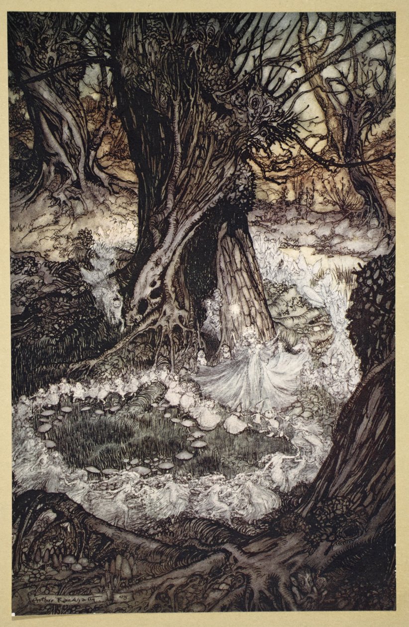 Kom nu på en rundel, Illustration från 