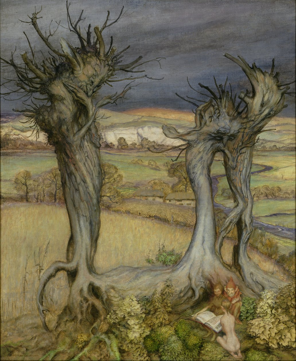 Nära Amberley av Arthur Rackham