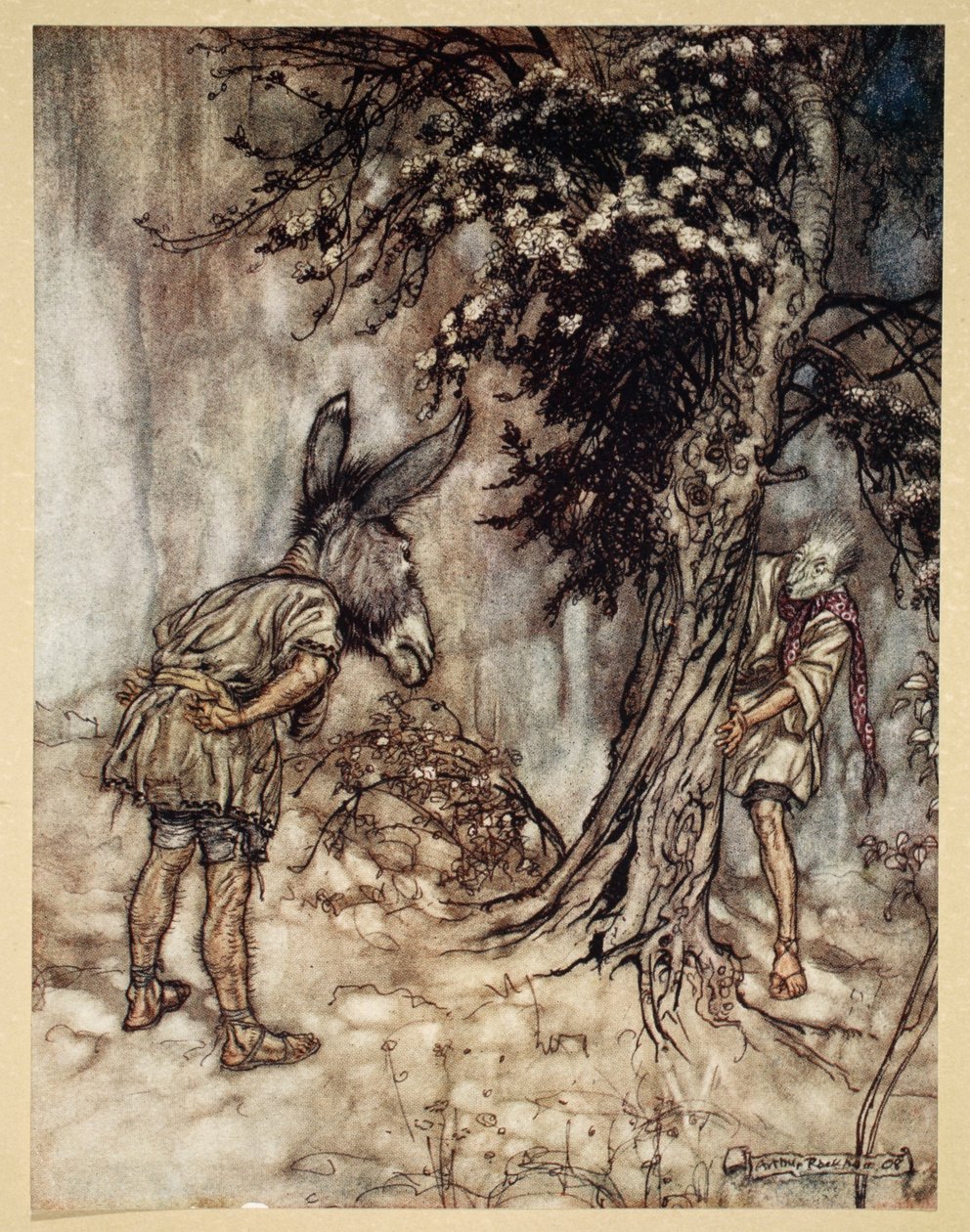 O Bottom, du är förändrad!, illustration från 