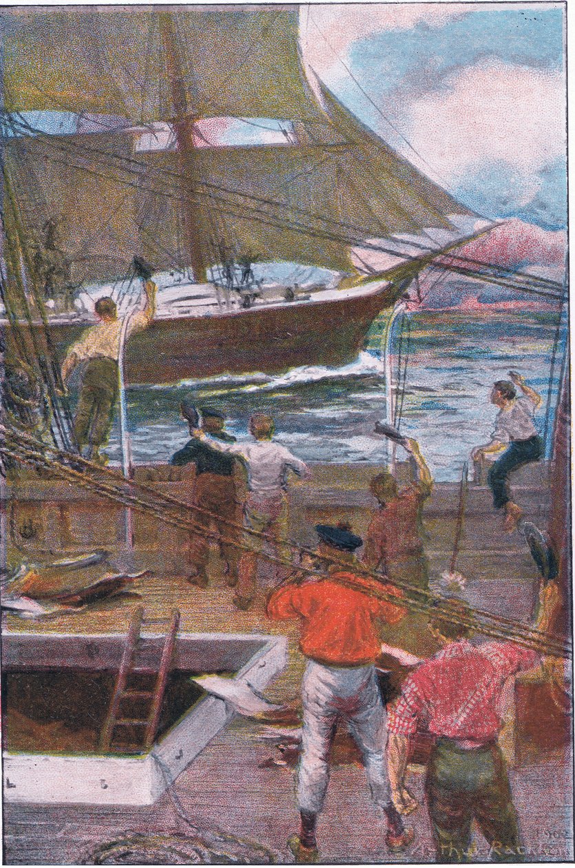 Vi gav tre långa högljudda jubel av Arthur Rackham